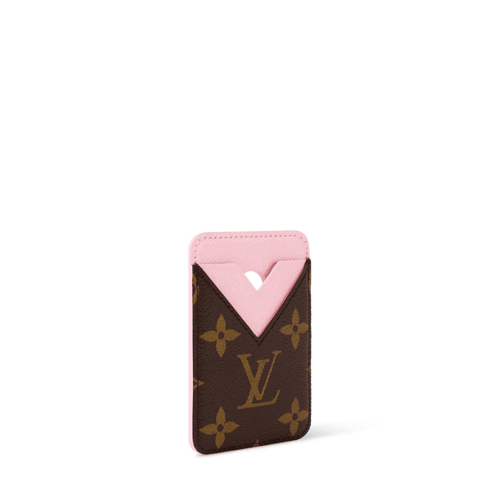 Magnetic Card Holder Monogram Coated Canvas Card Holder M28319 For Women