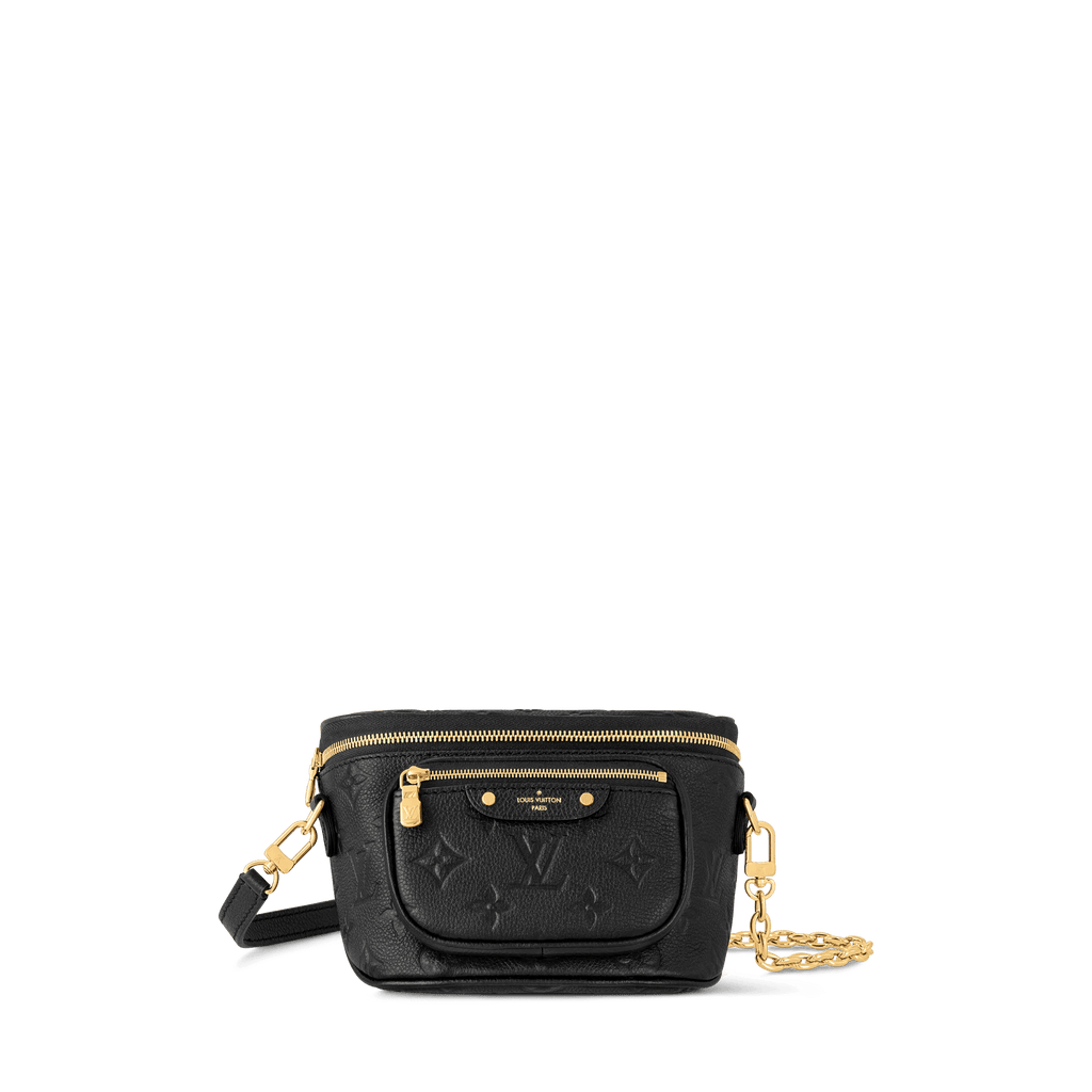 Black Mini Leather Belt Bag product image 1