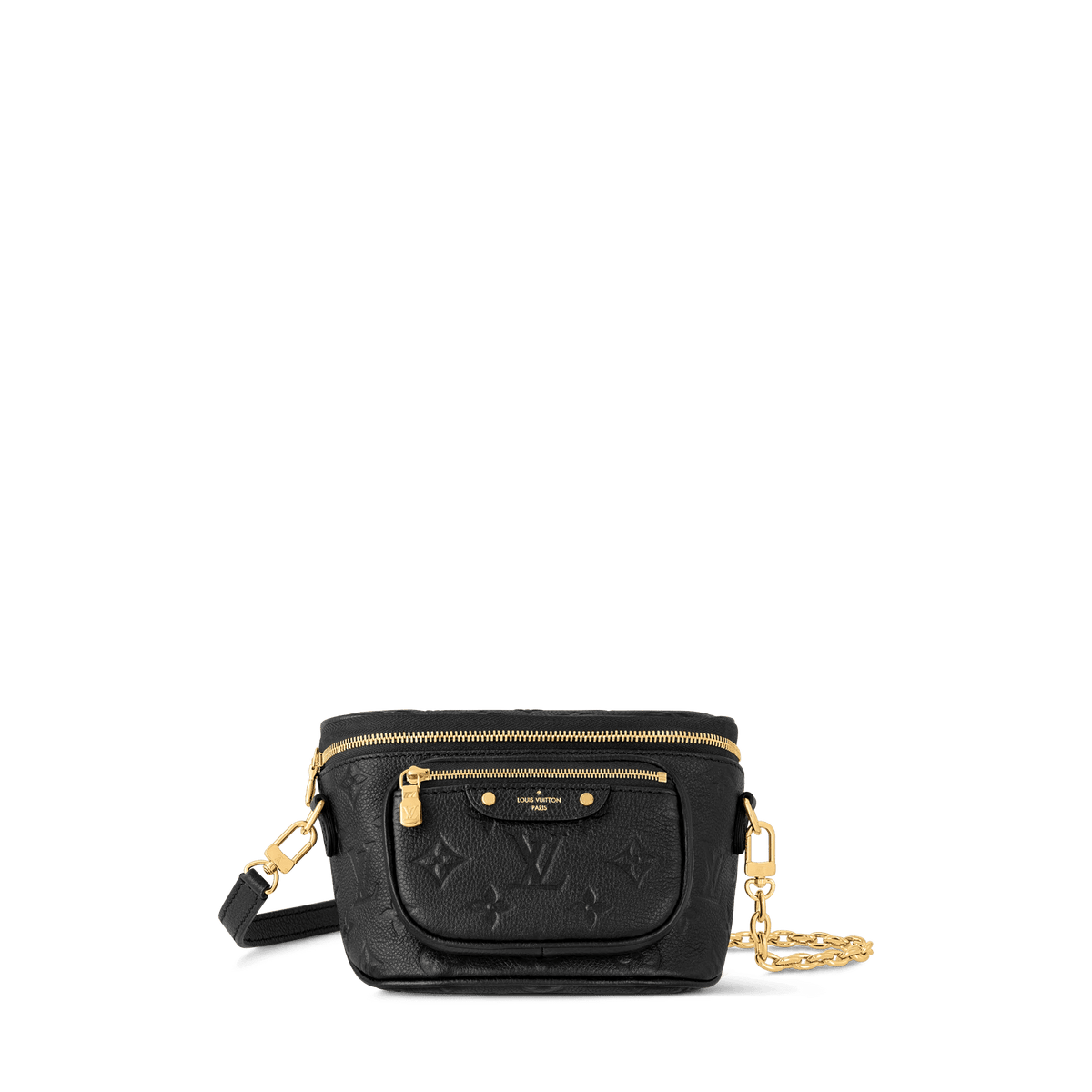 Black Mini Leather Belt Bag product image 1