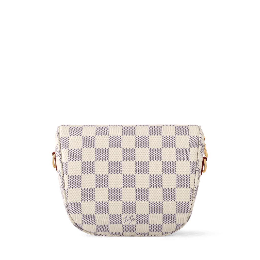 Mini Bumbag Damier Azur Canvas Waist Bag N00130 For Women