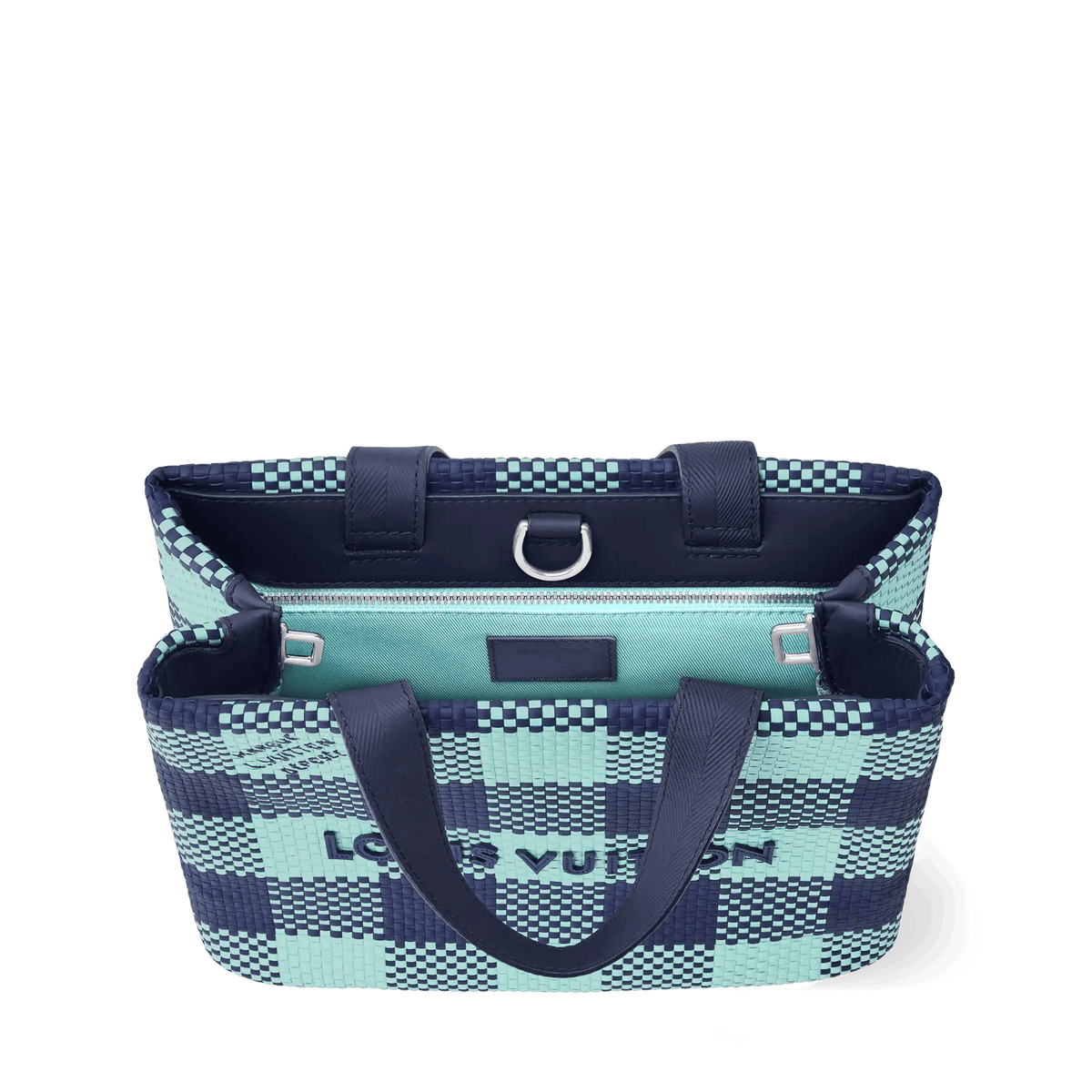 Mini Shopper Tote Monogram Damier Blue For Men