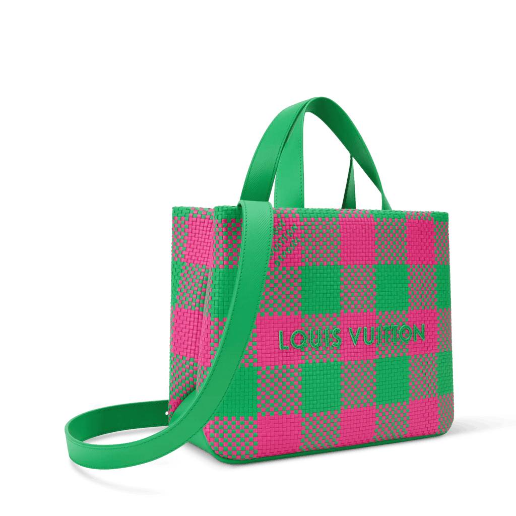 Mini Shopper Tote Monogram Calf Leather For Men
