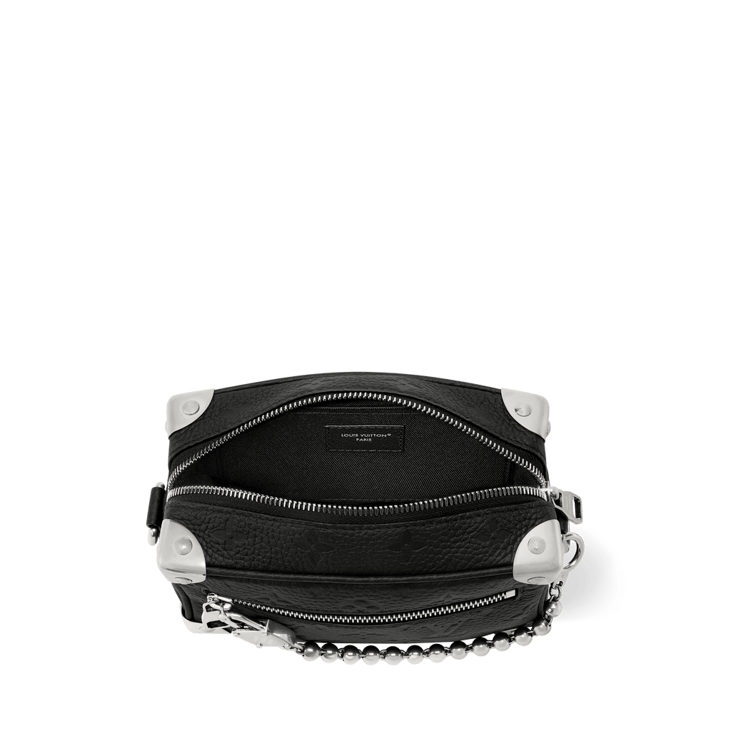Black Mini Cowhide Leather Luggage product image 3