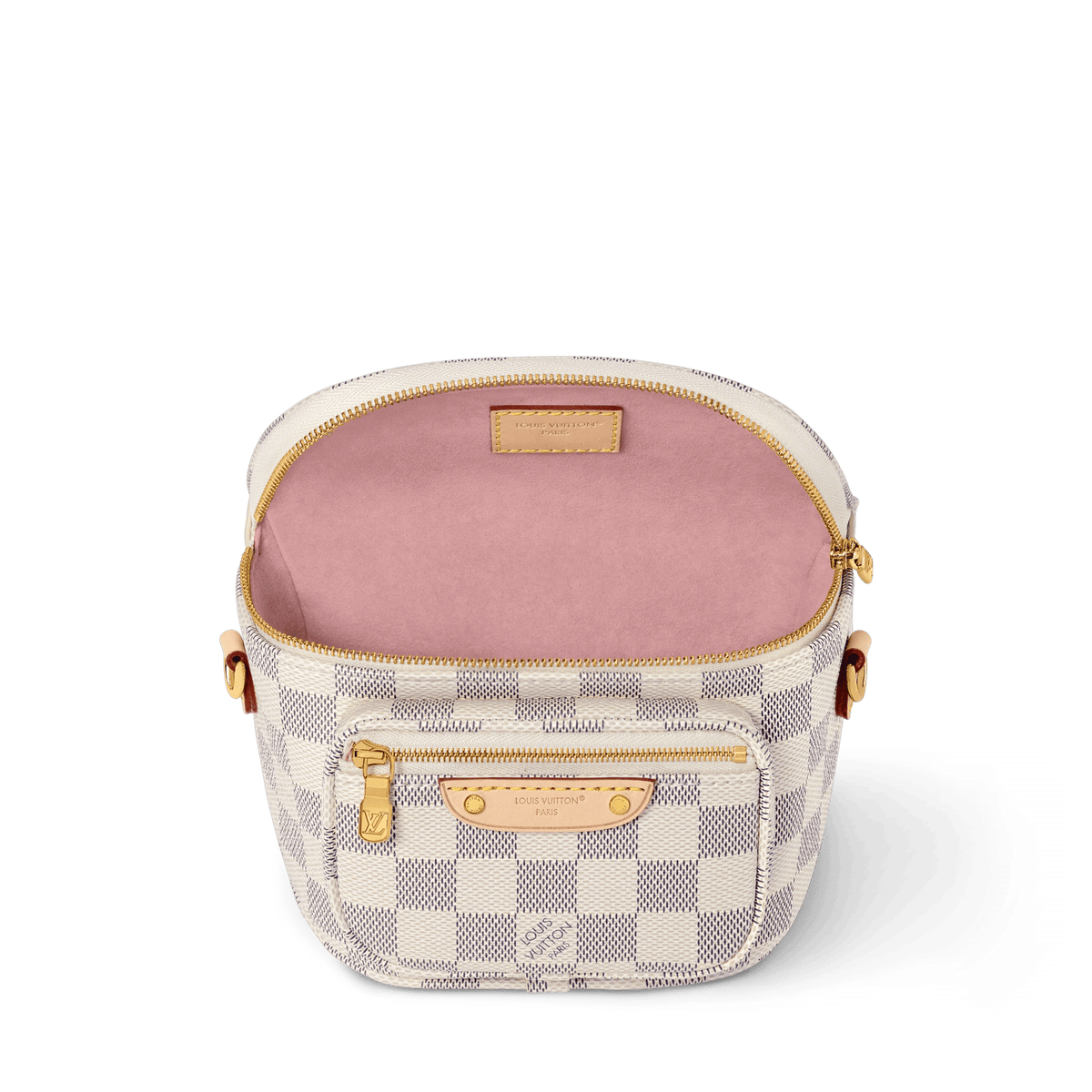 Mini Bumbag Damier Azur Canvas Waist Bag N00130 For Women