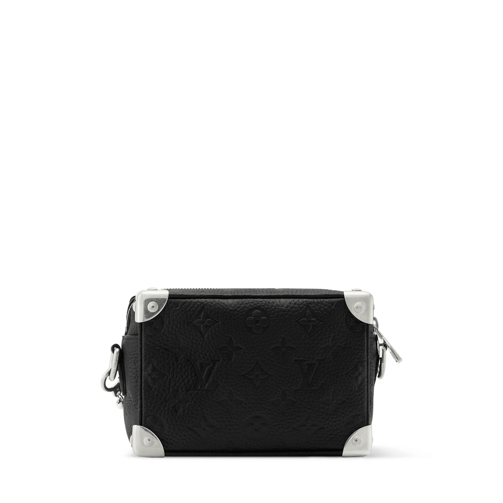 Black Mini Cowhide Leather Luggage product image 4