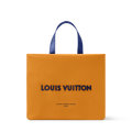 Mini Shopper Tote Monogram Calf Leather Safran Yellow For Men