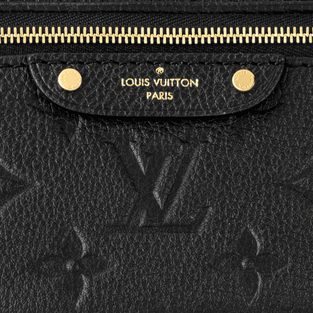 Mini Bumbag Black Monogram Empreinte Leather Belt Bag M46917 For Women