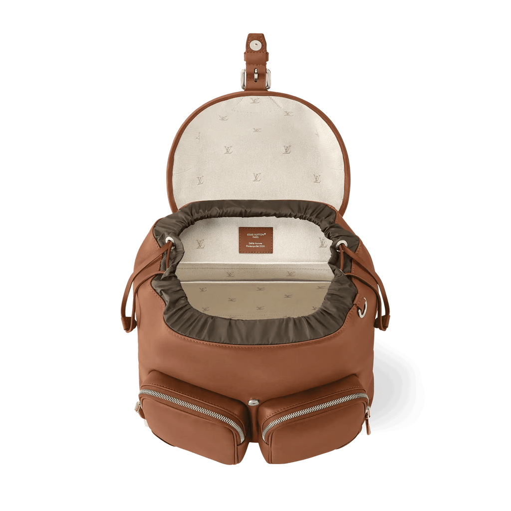 Montsouris Cargo Backpack Caramel Shoes For Men