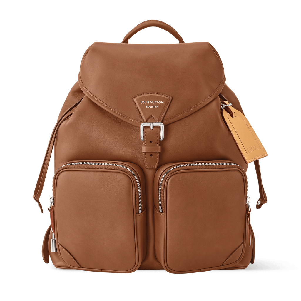 Montsouris Cargo Backpack Caramel Shoes For Men