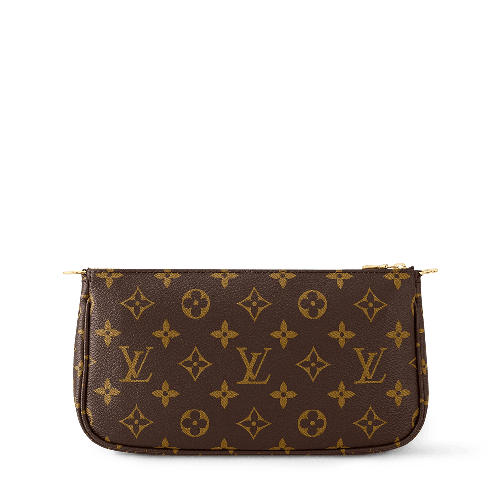 Multi Pochette Accessoires Light Pink Monogram Coated Canvas Crossbody Bag M44840 For Women