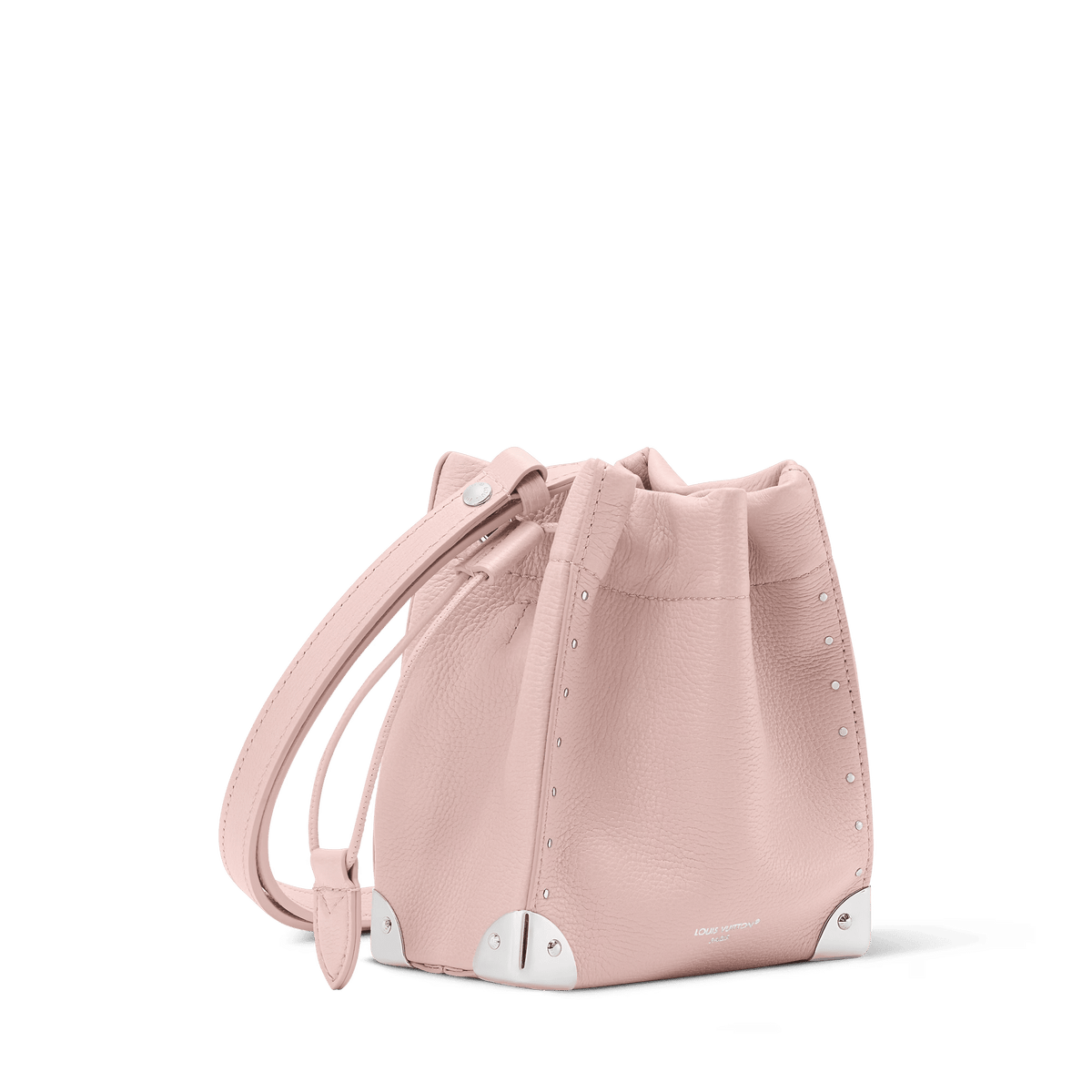 Pink Calfskin Leather Luggage Design 002 product image 9