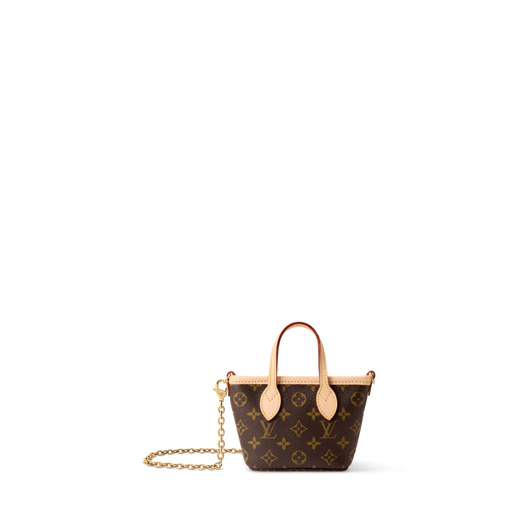 Nano Neverfull Monogram Coated Canvas Card Holder M29557 For Women
