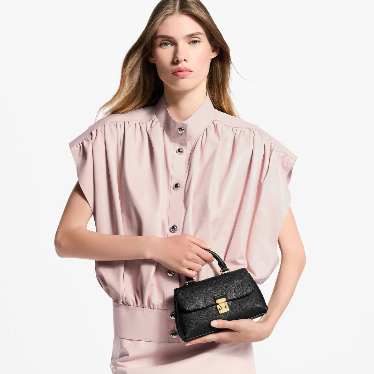 Black Leather Handbag Design 010 product image 6