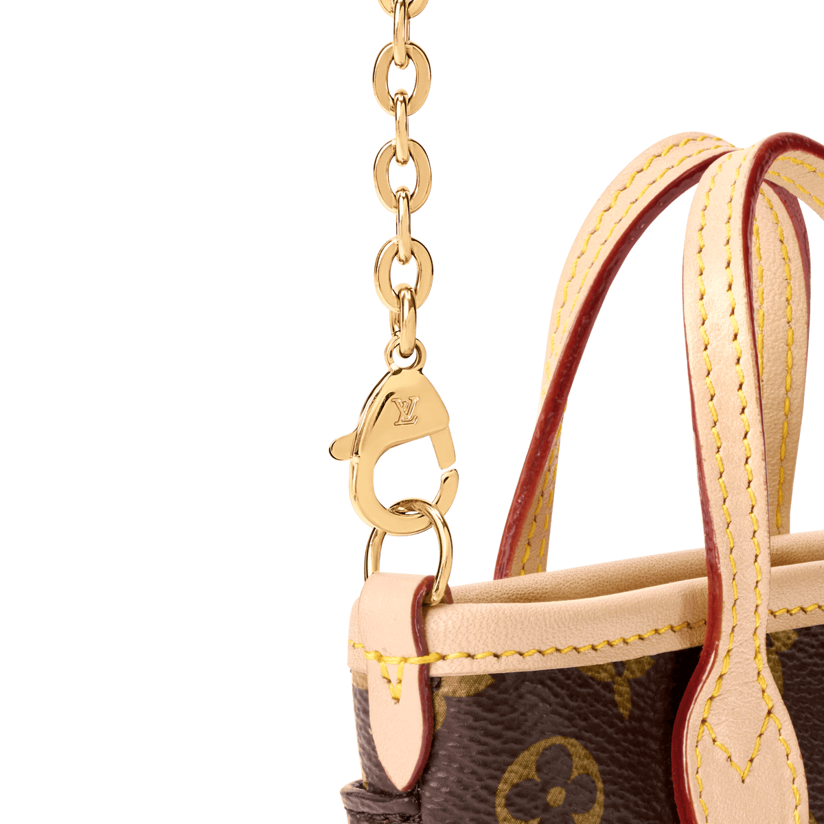 Nano Neverfull Monogram Coated Canvas Card Holder M29557 For Women