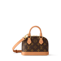 Nano Alma Monogram Canvas Crossbody Bag For Women