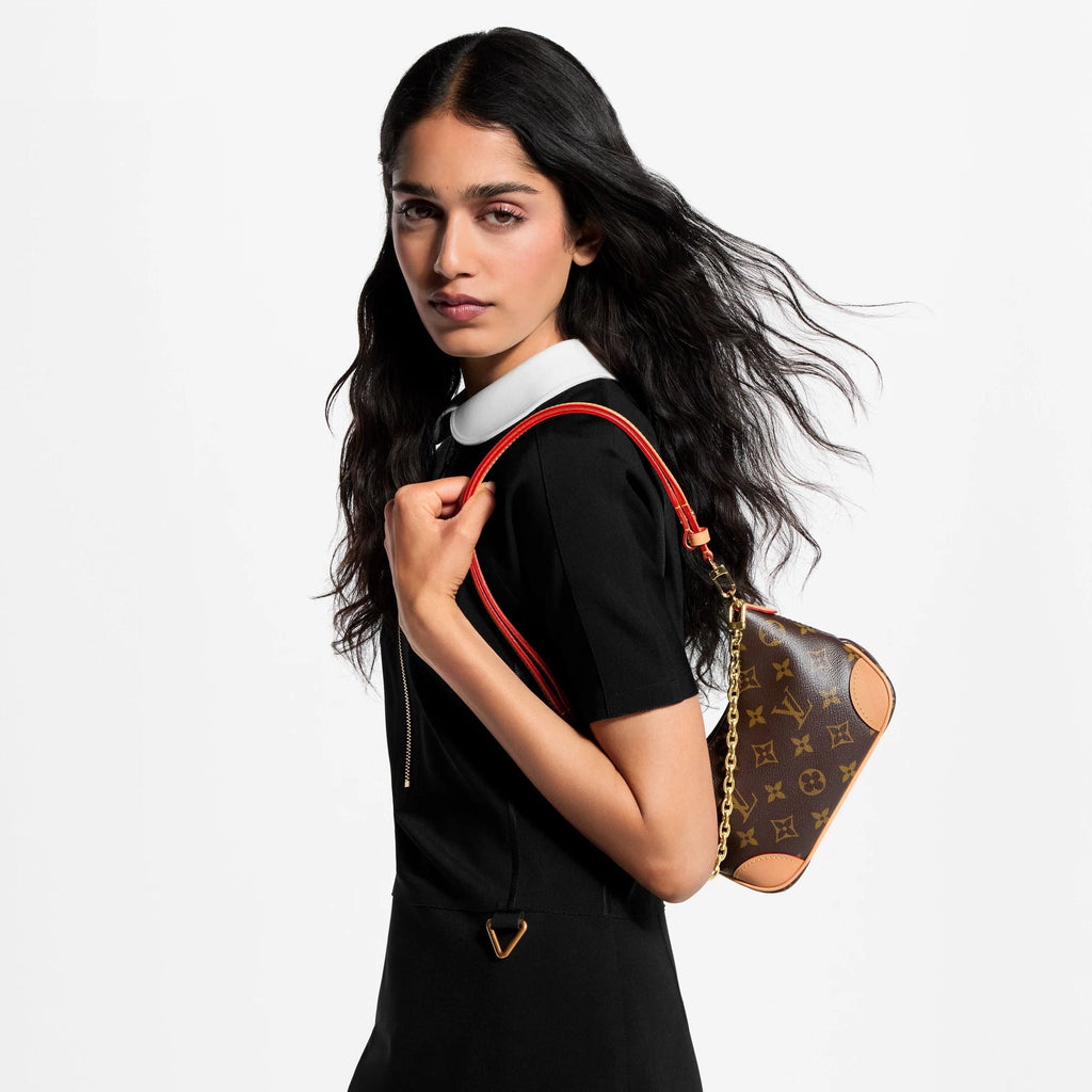 Nano Boulogne Monogram Coated Canvas Crossbody Bag M25519 For Women