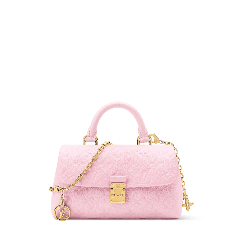Nano Madeleine Confetti Pink Monogram Empreinte Leather Bag M29448 For Women