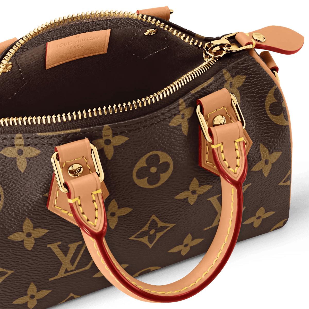 Nano Speedy Monogram Coated Canvas Mini Bag M81085 For Women