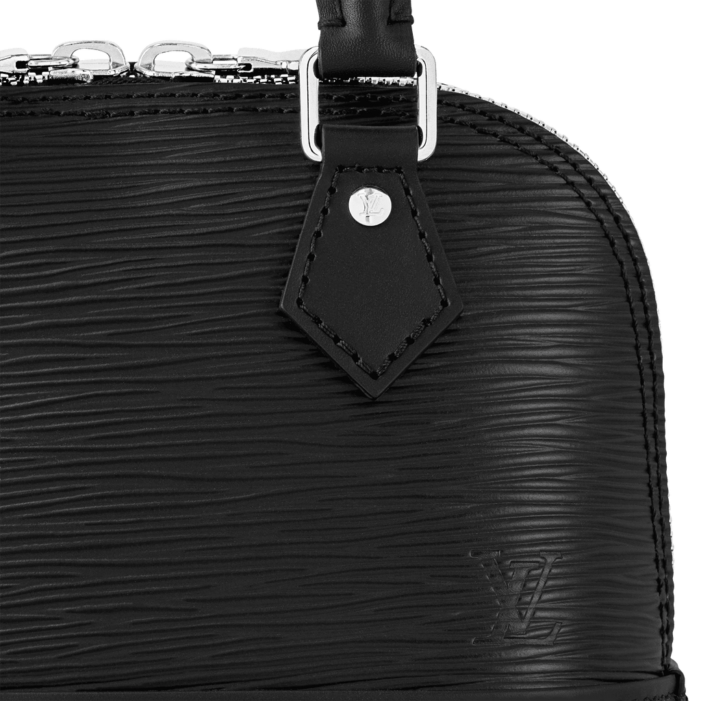 Black Leather Handbag Design 009 product image 6
