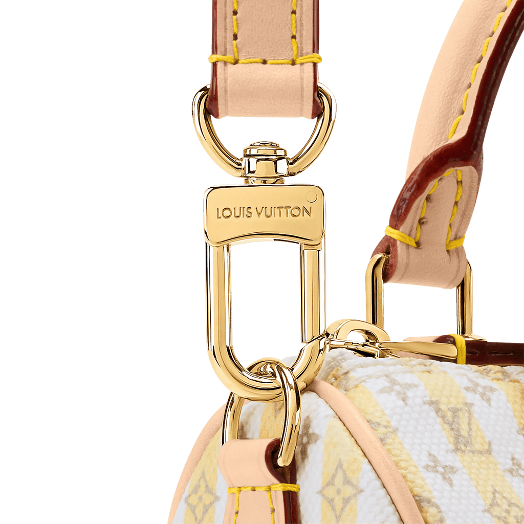 Nano Speedy LV Stamp Banane Monogram Canvas Bag M29030 For Women