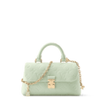 Nano Madeleine Monogram Empreinte Leather Minty Crossbody Bag For Women
