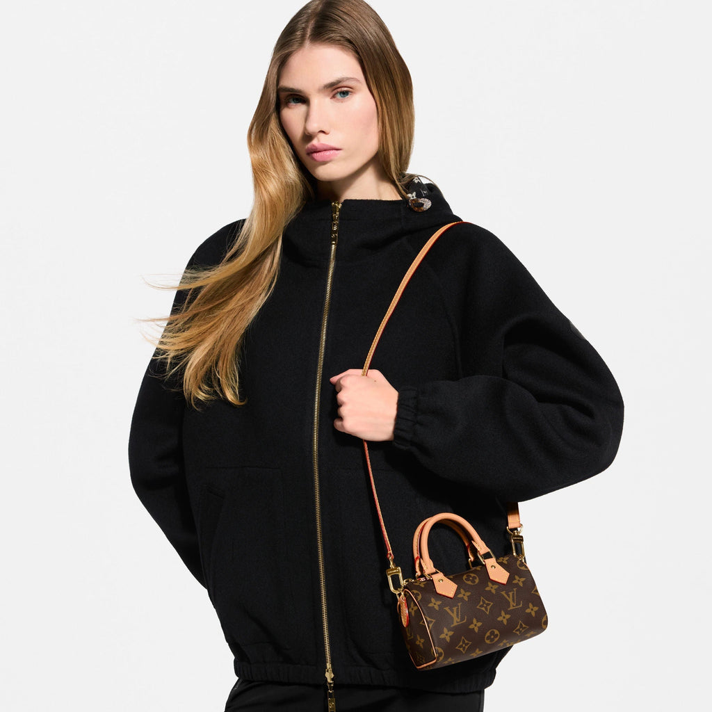 Nano Speedy Monogram Coated Canvas Mini Bag M81085 For Women