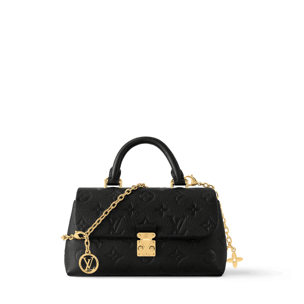 Black Leather Handbag Design 010 product image 1