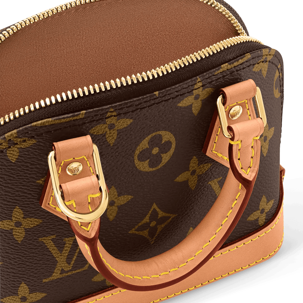 Nano Alma Monogram Canvas Crossbody Bag For Women