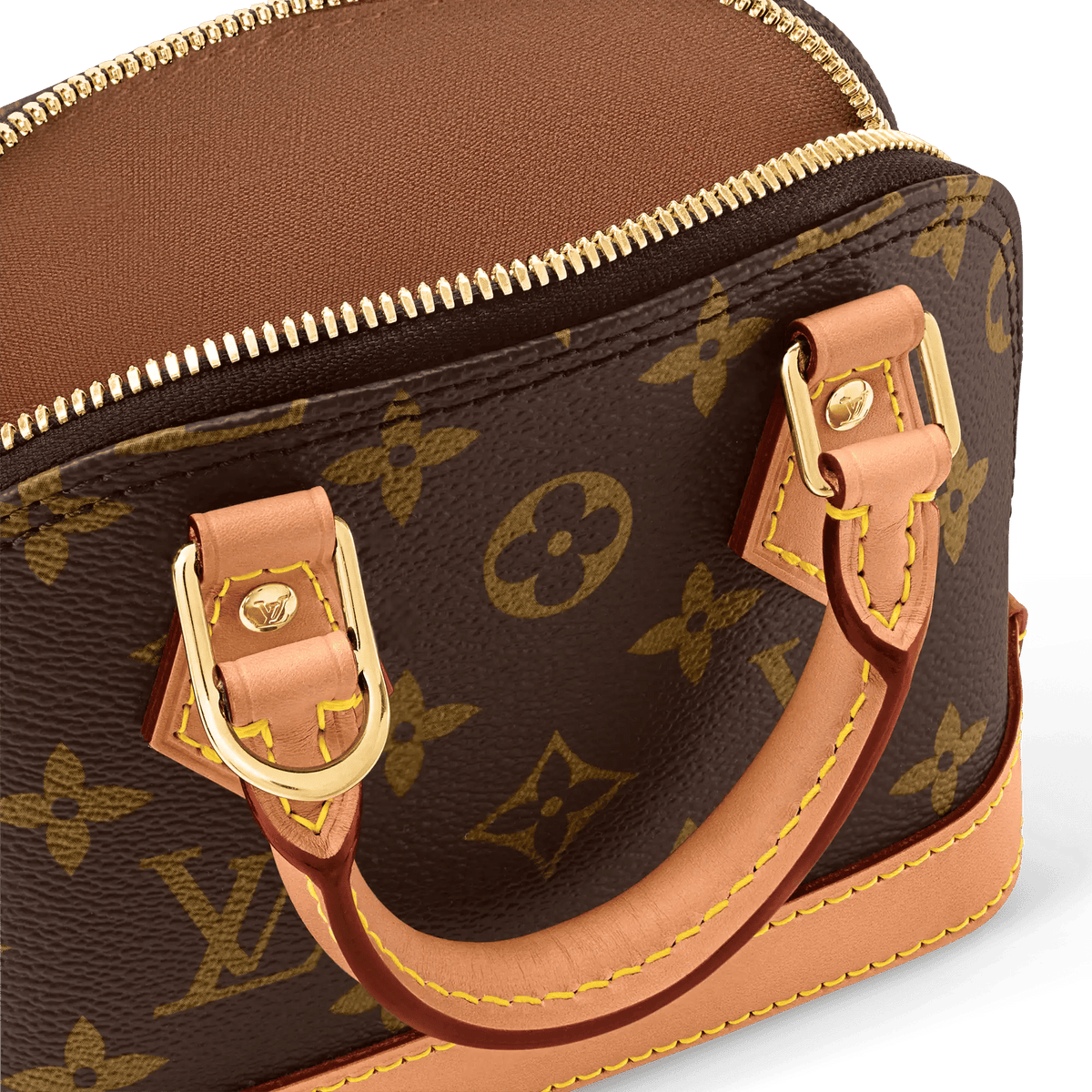 Nano Alma Monogram Canvas Crossbody Bag For Women