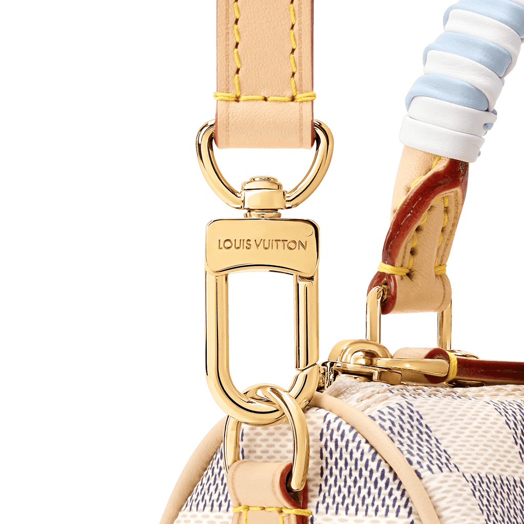 Nano Speedy Damier Azur Coated Canvas Handbag N40918 For Women