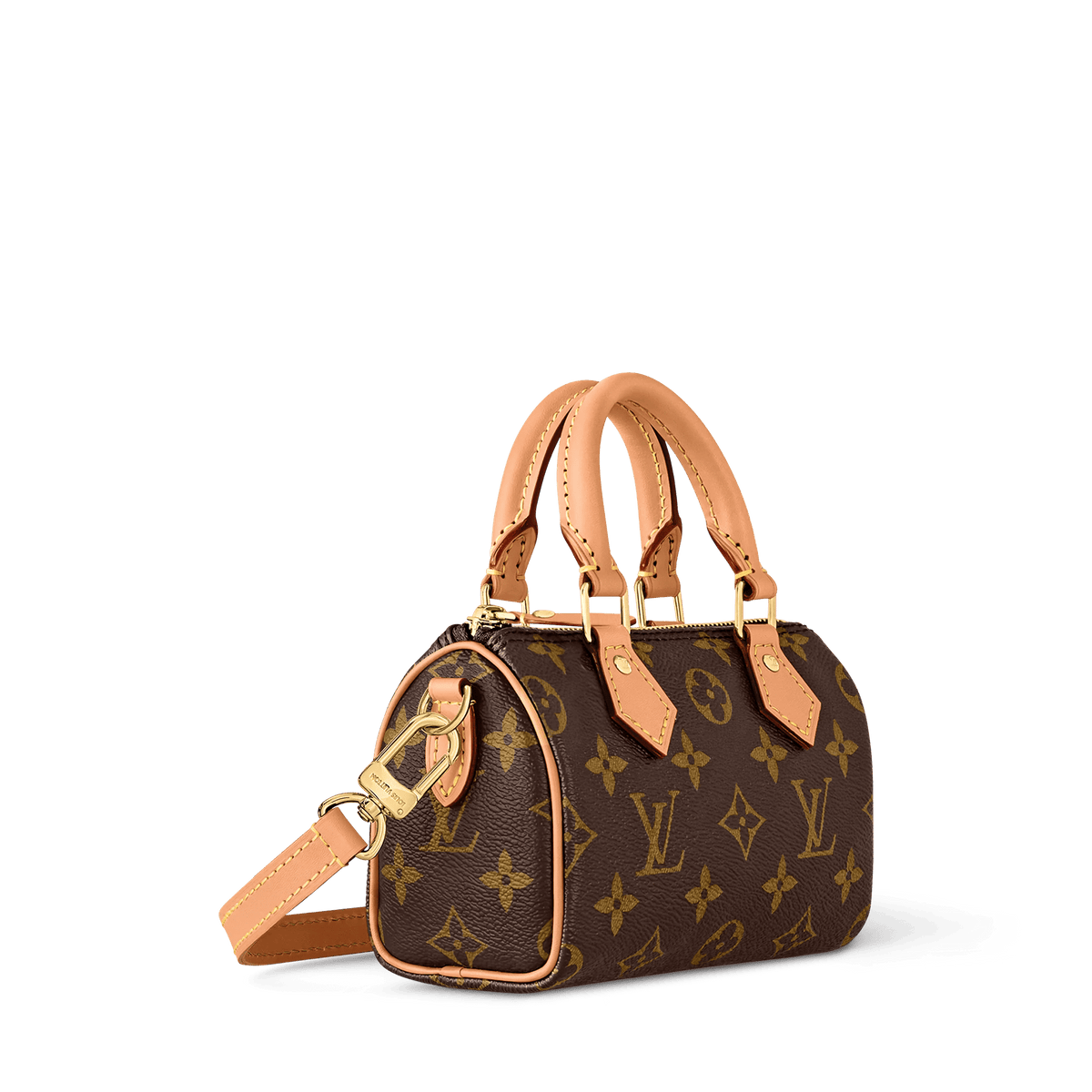 Nano Speedy Monogram Coated Canvas Mini Bag M81085 For Women