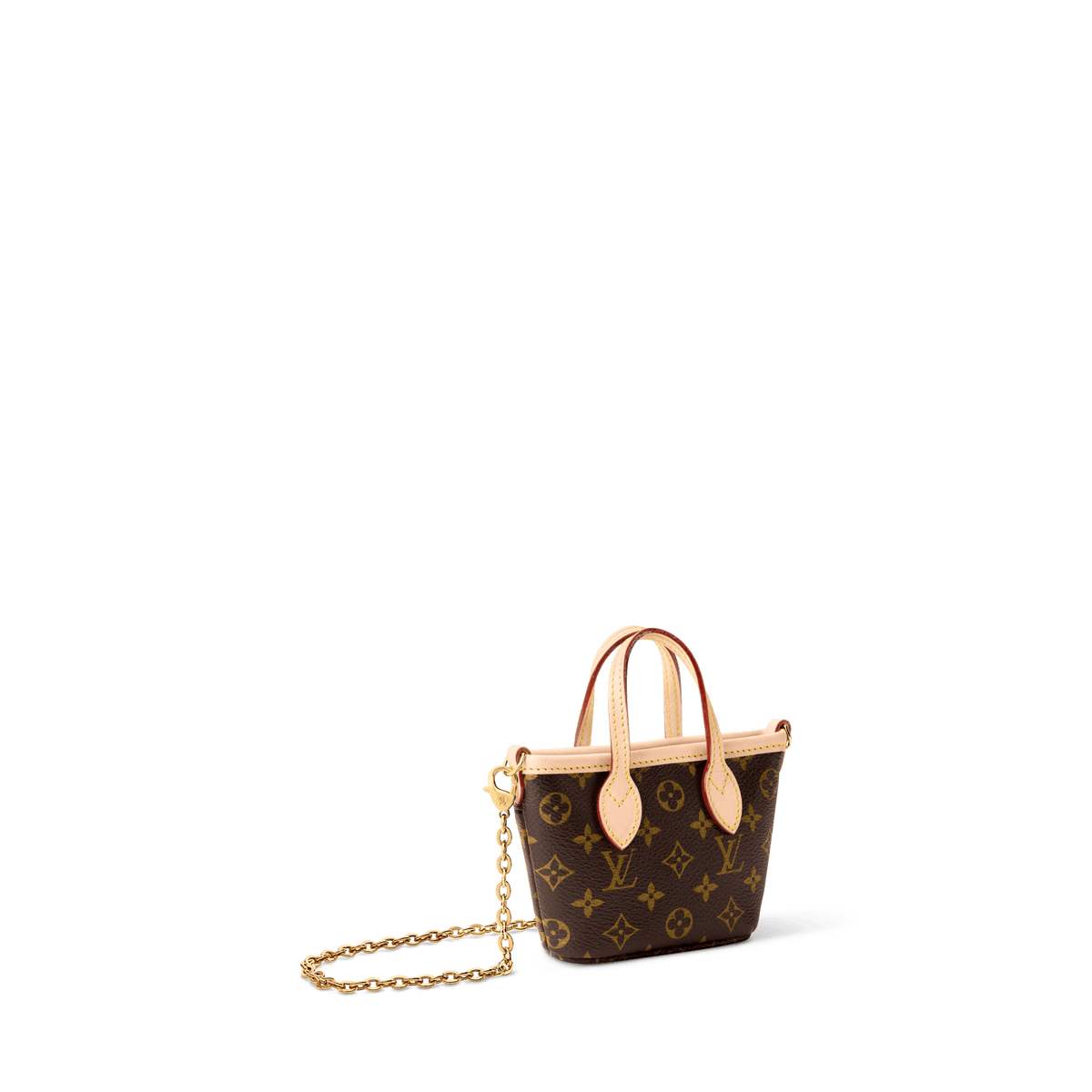 Nano Neverfull Monogram Coated Canvas Card Holder M29557 For Women