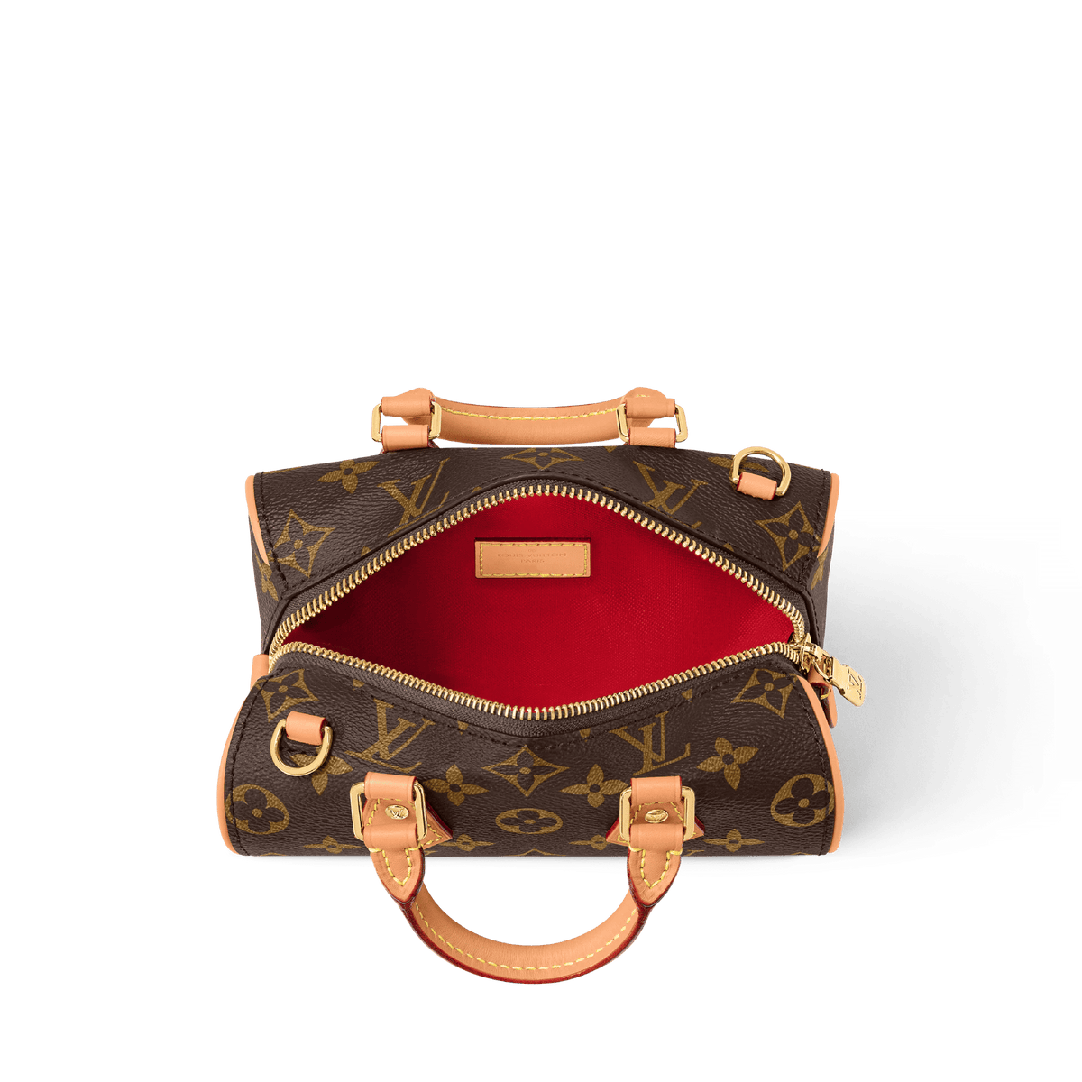 Nano Speedy Dating Monogram Canvas Crossbody Bag For Women