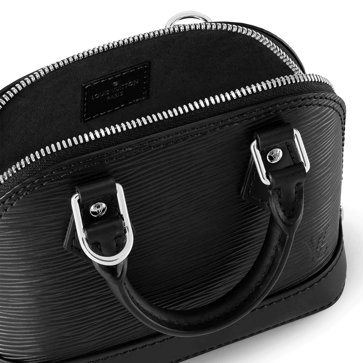 Black Leather Handbag Design 009 product image 5