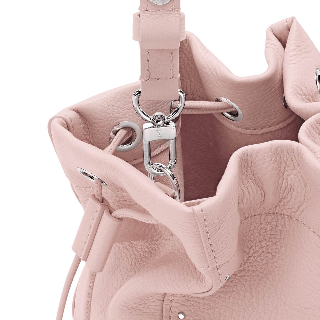 Pink Calfskin Leather Luggage Design 002 product image 8