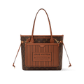 Neverfull Inside Out MM Monogram Coated Canvas Tote Bag M28352 For Women