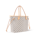 Neverfull MM Damier Azur Coated Canvas Tote Bag N40603 For Women