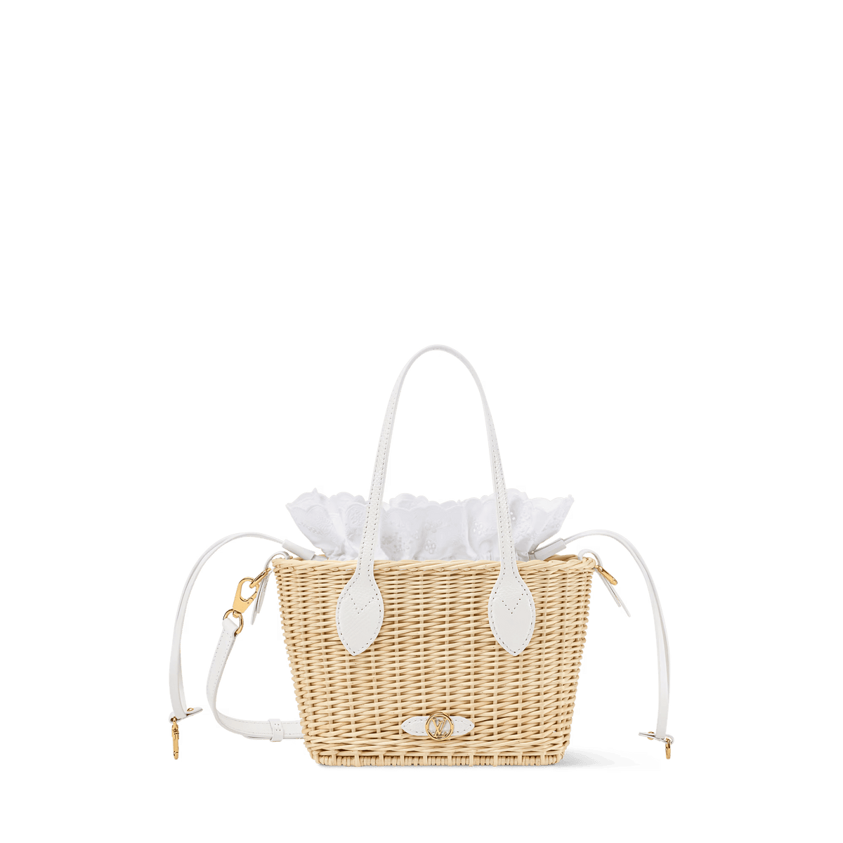 White Leather Tote Bag product image 8