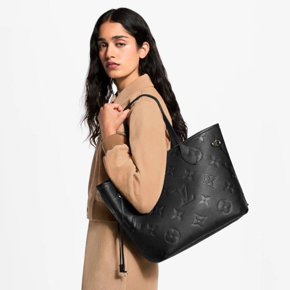Black Leather Tote Bag Design 002 product image 8