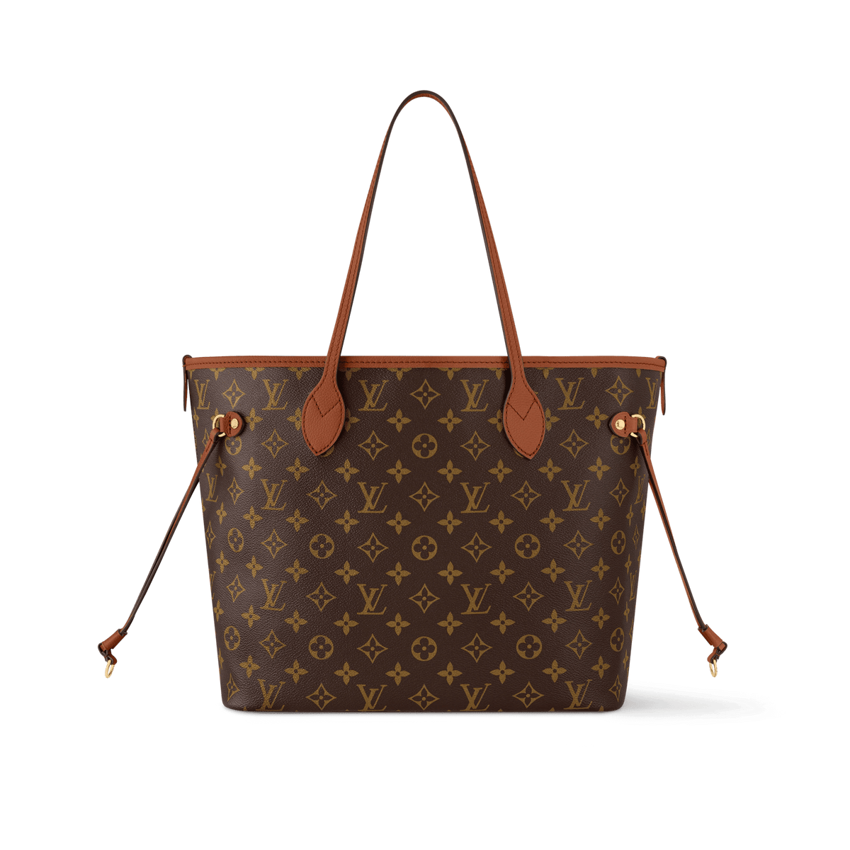 Neverfull Inside Out MM Monogram Coated Canvas Tote Bag M28352 For Women