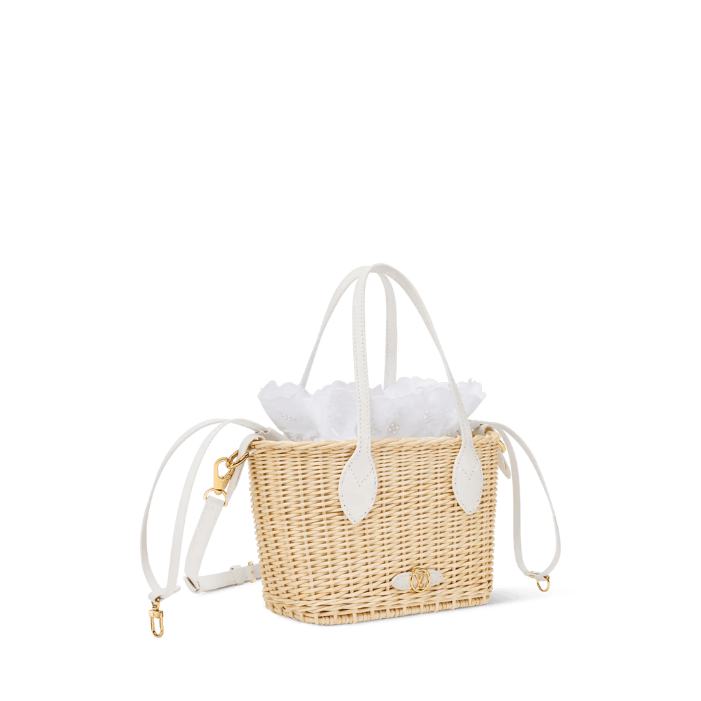 White Leather Tote Bag product image 2
