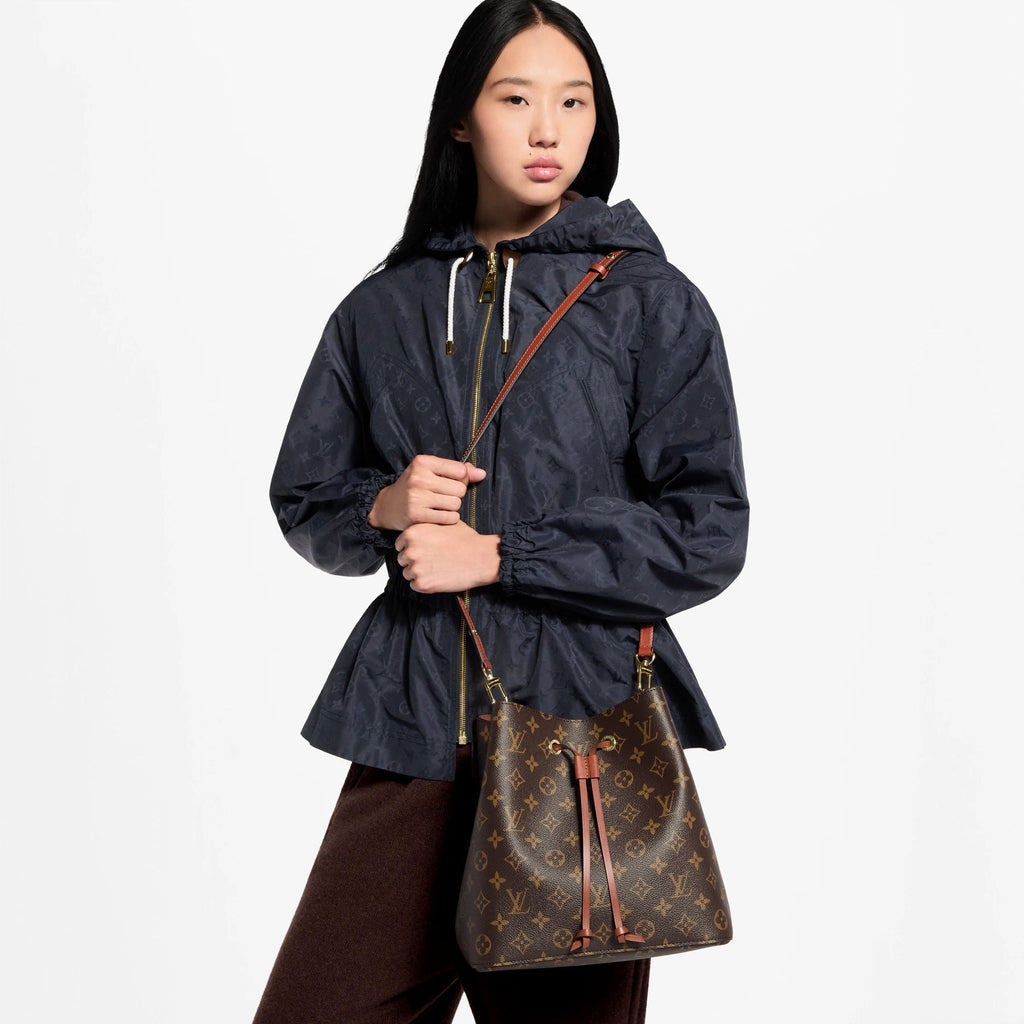NéoNoé MM Monogram Coated Canvas Bucket Bag M44887 For Women