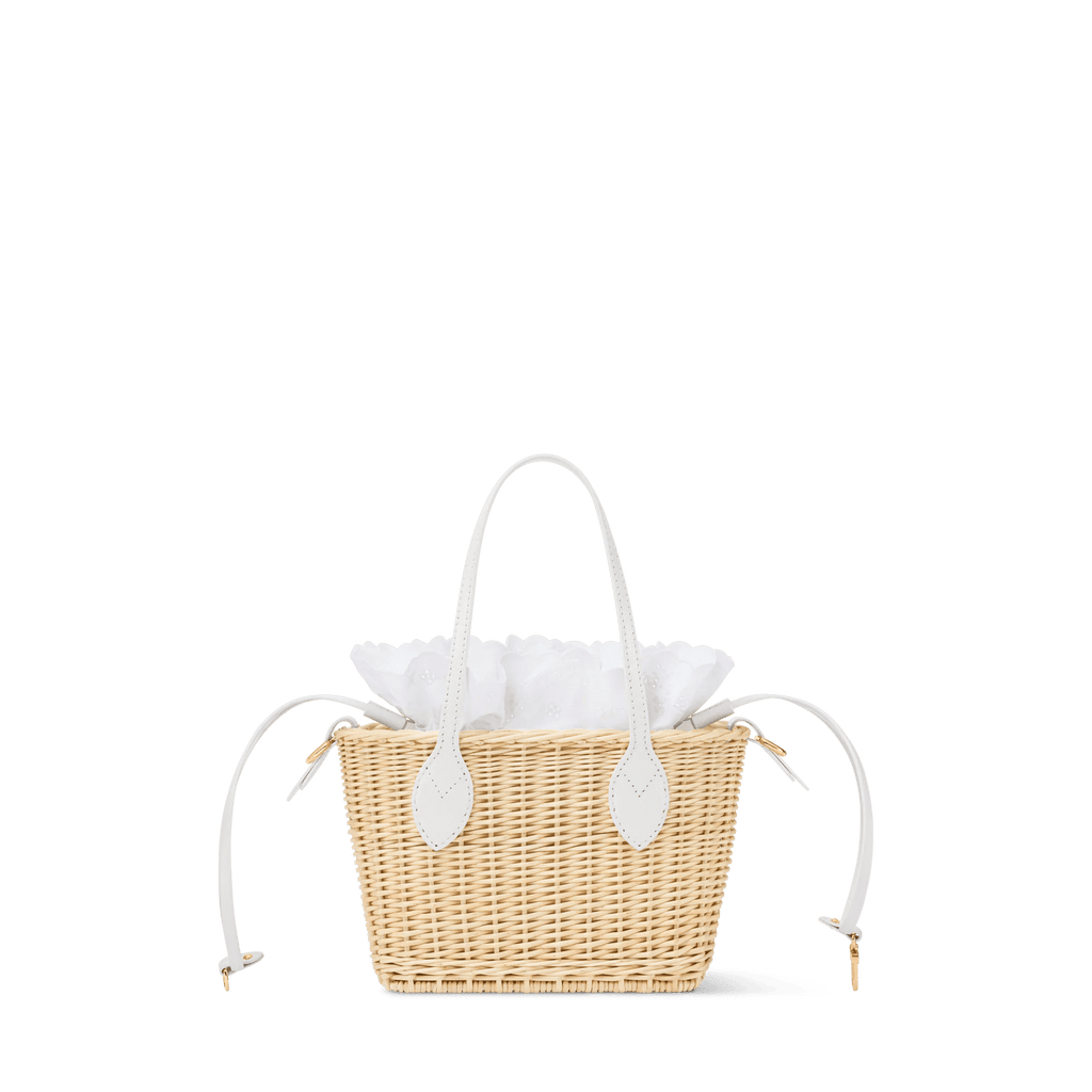 White Leather Tote Bag product image 5