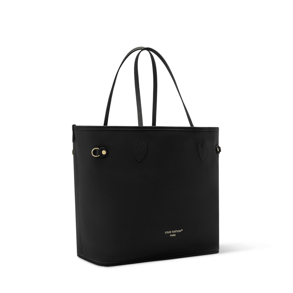Black Coated Canvas & Cowhide Leather Tote Bag product image 3