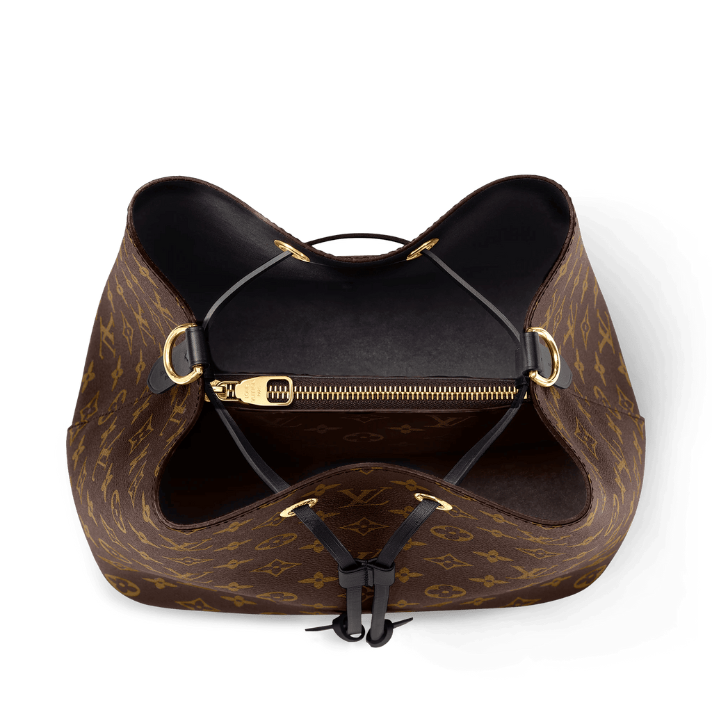Black & Gold Coated Canvas Bucket Bag product image 24