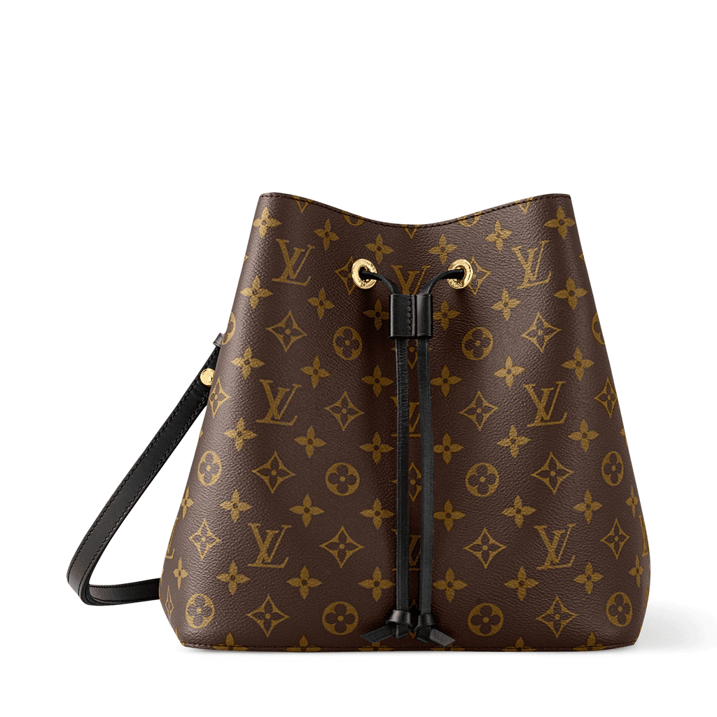 Black & Gold Coated Canvas Bucket Bag product image 11
