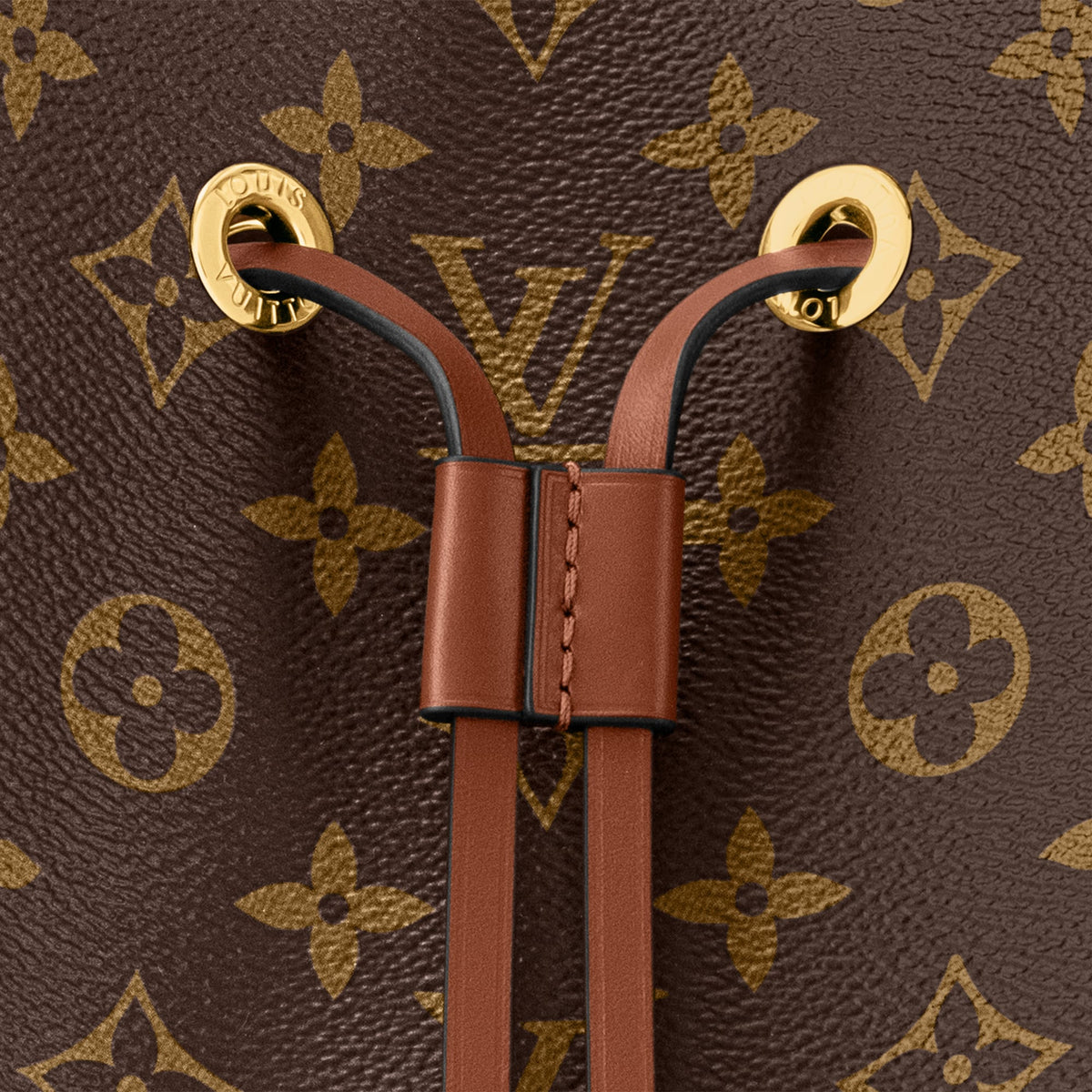 NéoNoé MM Monogram Coated Canvas Bucket Bag M44887 For Women