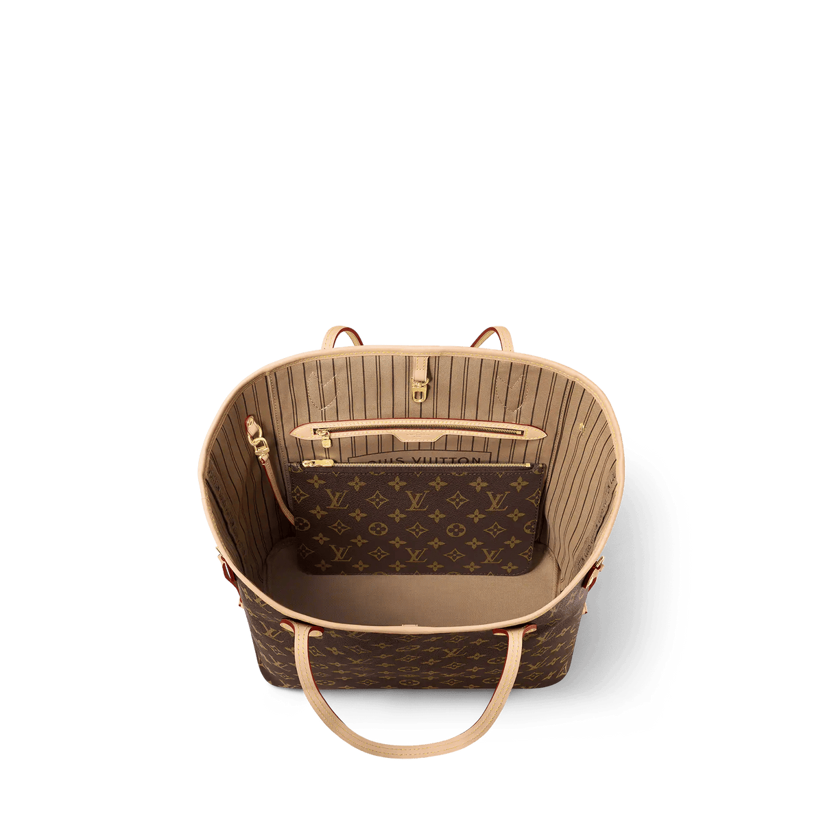 Neverfull MM Monogram Coated Canvas Tote Bag P01926 For Women