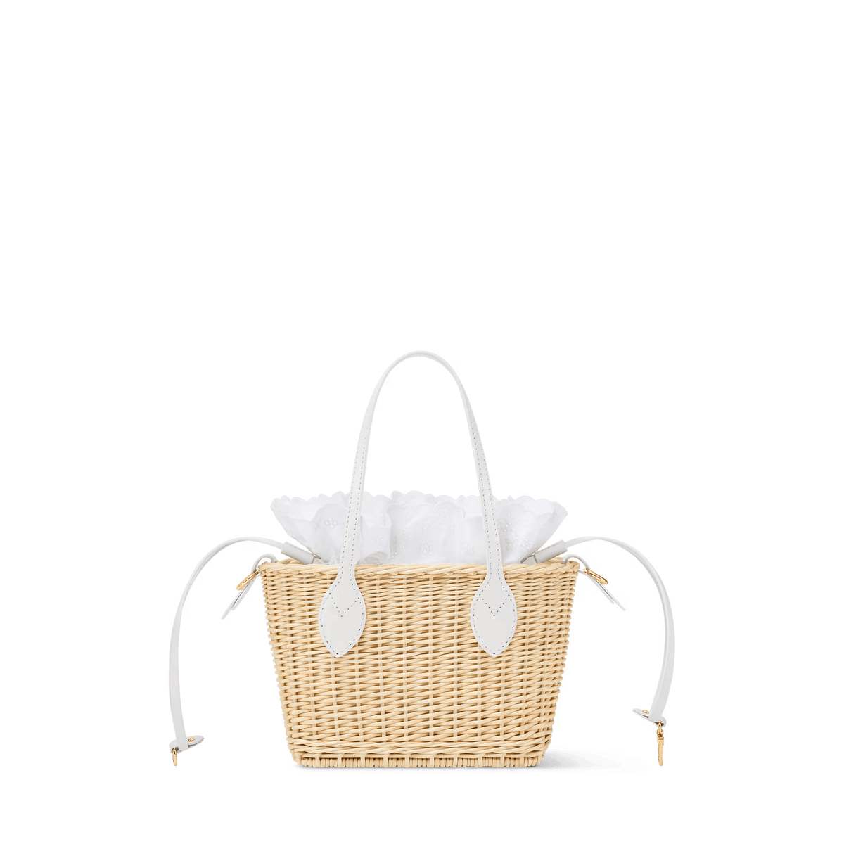 White Leather Tote Bag product image 12