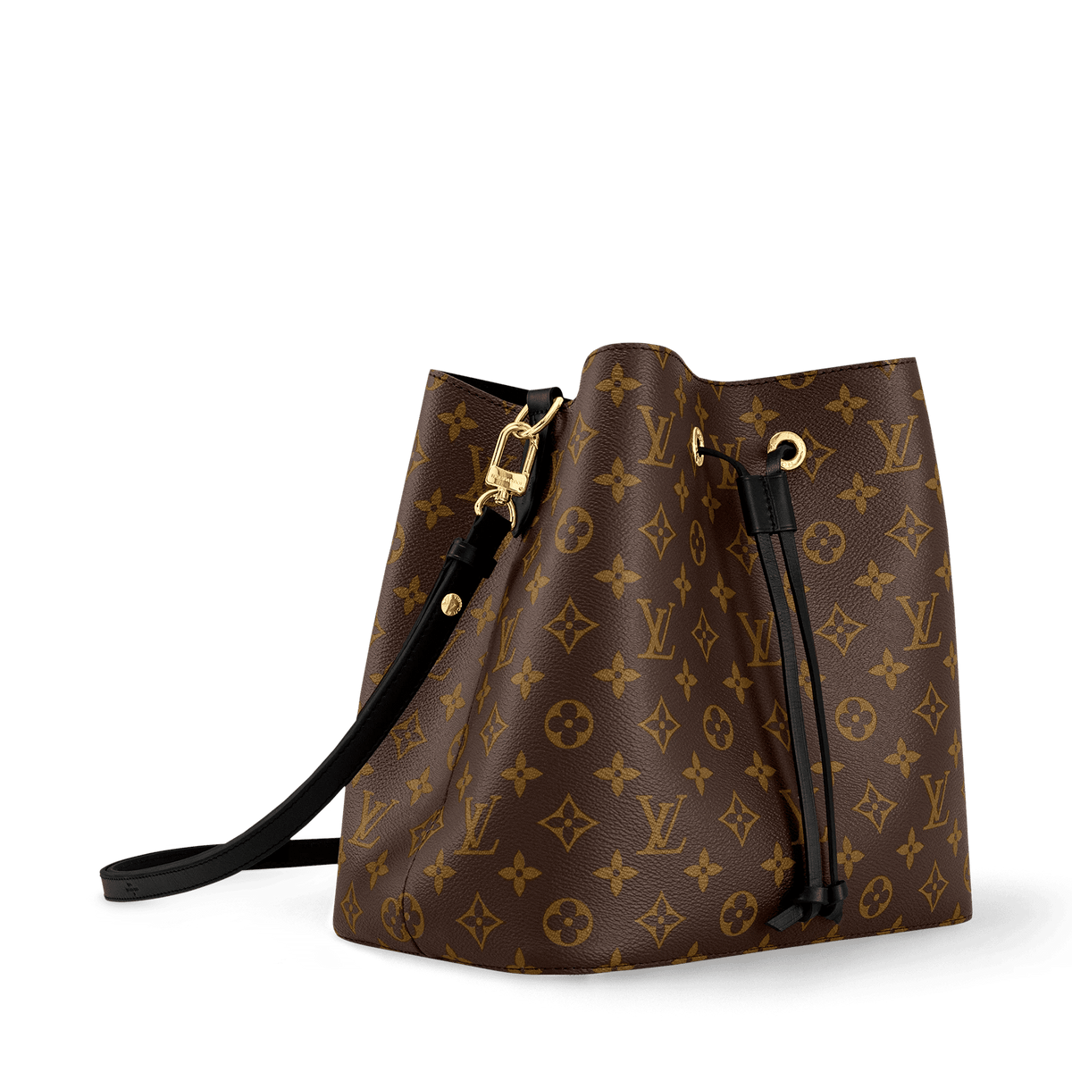 Black & Gold Coated Canvas Bucket Bag product image 22